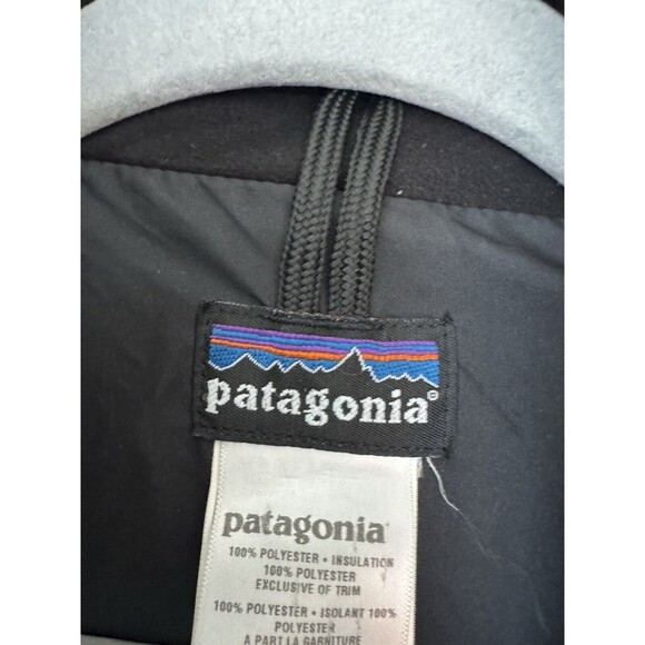 Vintage Patagonia Men’s Large Black Winter  Insulated Rubicon Rider Jacket Coat - Picture 3 of 16